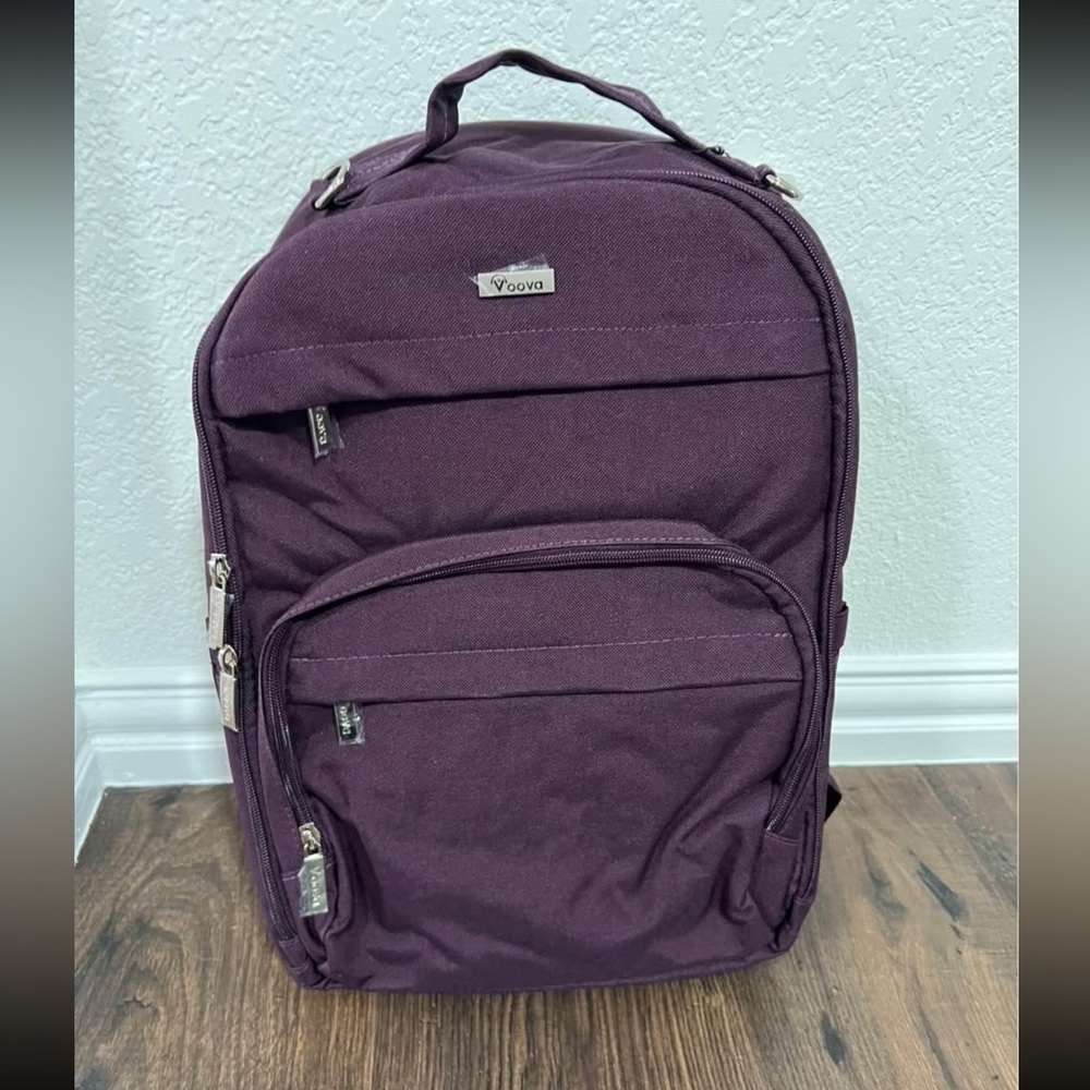 Diaper Bag Backpack Multifunction Travel Backpack Purple